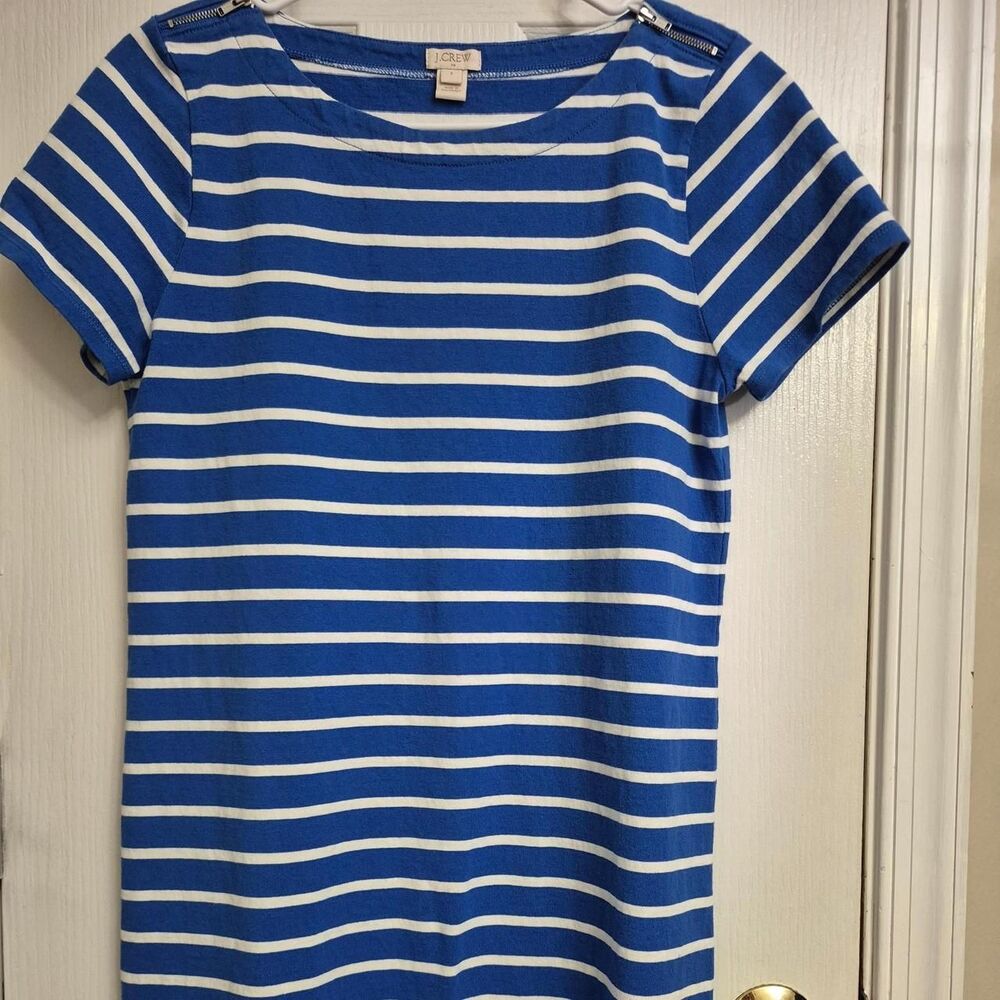Jcrew Women's Blue Shift-dress S